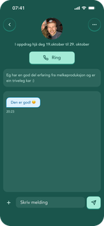 Signer oppdragsavtale, avtal oppmøte og hald kontakten gjennom Dreng.